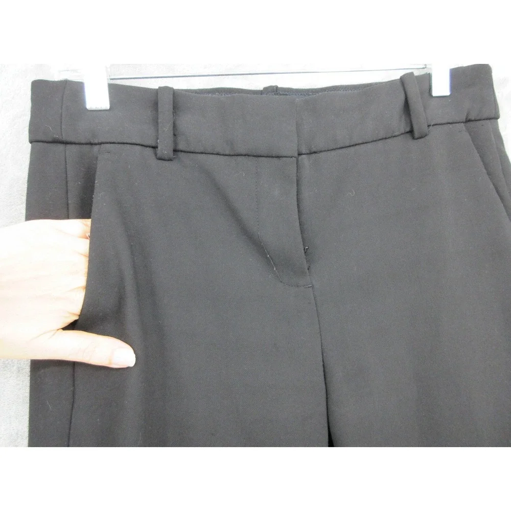J Crew Pants Womens Size 6 Slim Fit Office Career Minimalist Pockets Stretch Zip